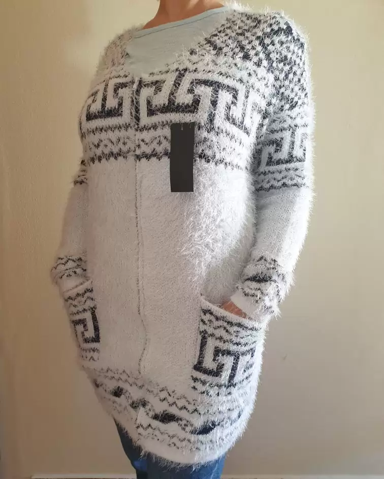 Cardigane pufoase cod H202 - imagine 2