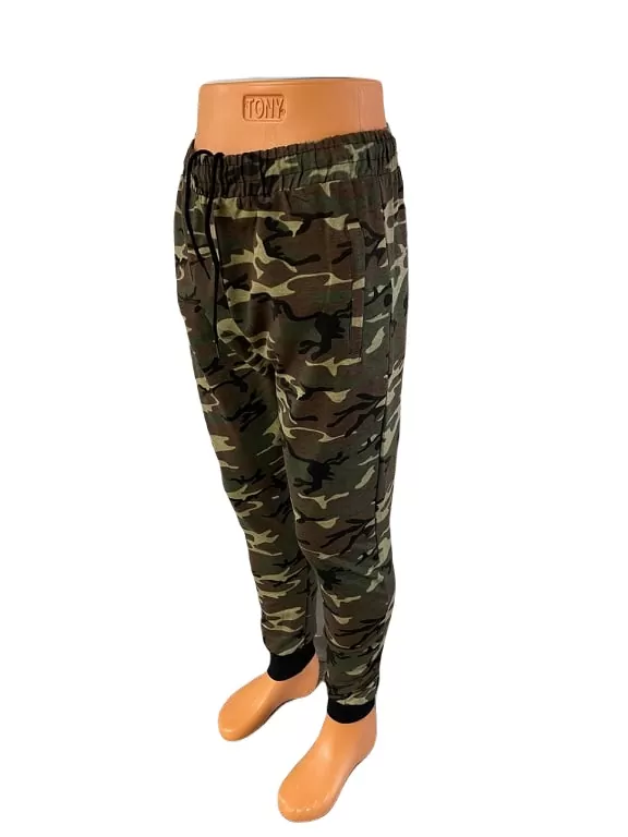 Pantaloni trening camuflaj - imagine 2