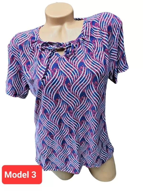 Bluze dama colorate cod T200 - imagine 3